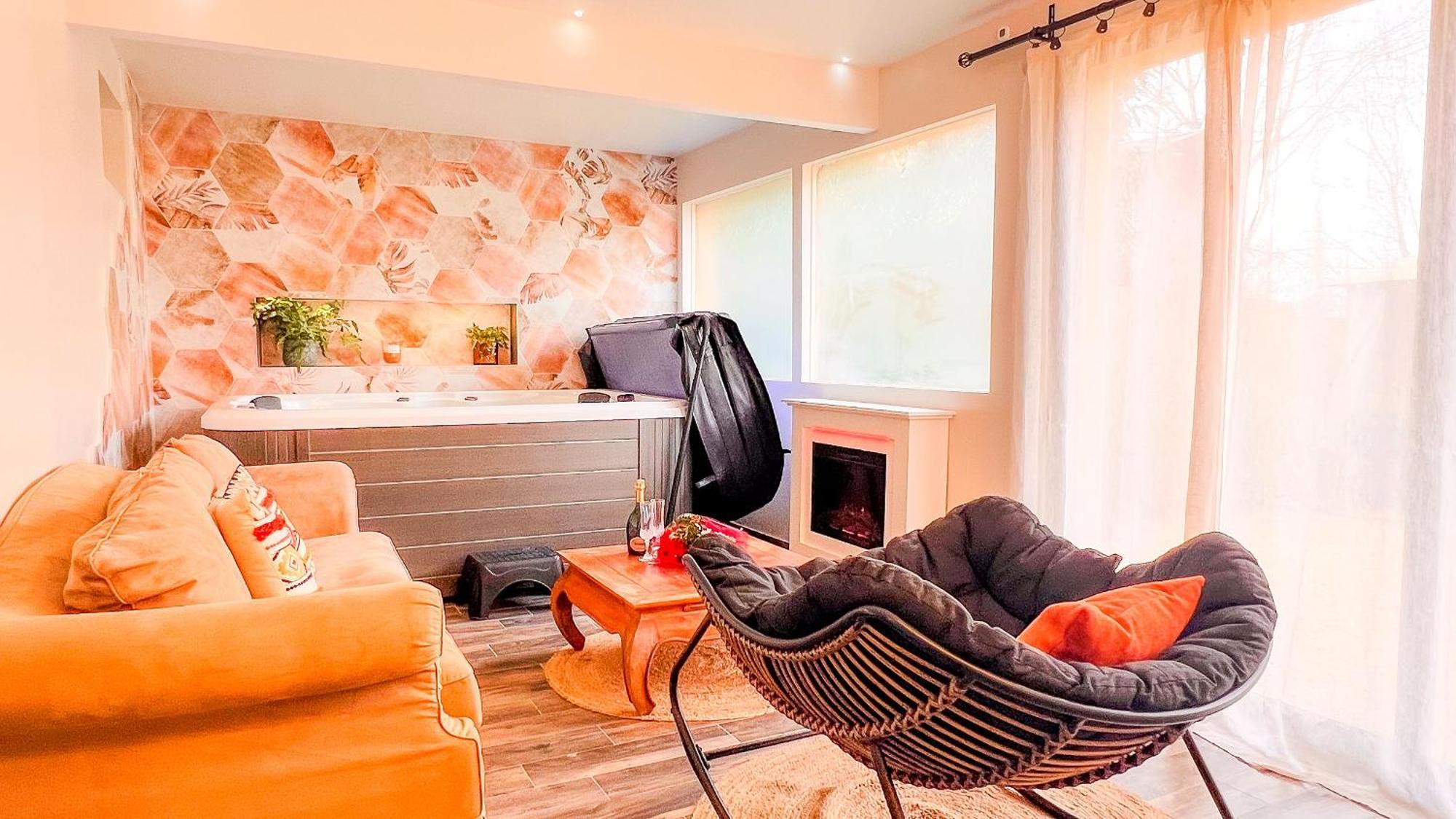 Atoumo Appartement Love Jacuzzi & Jardin Disneyland Paris Quincy-Voisins Eksteriør bilde